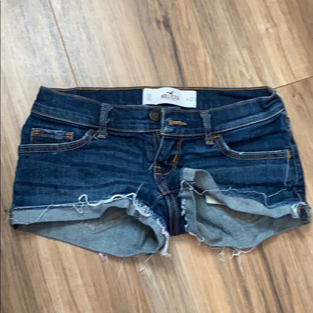 Hollister jean shorts